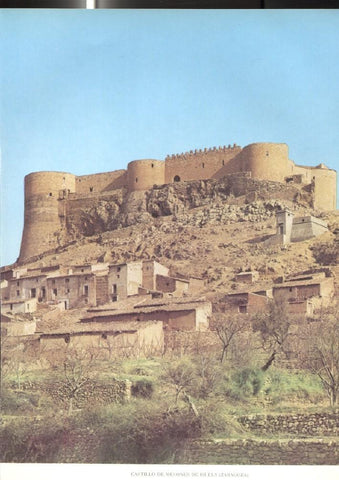 Lamina Castillos de España: Castillo de Mesones de Isuela (Zaragoza)