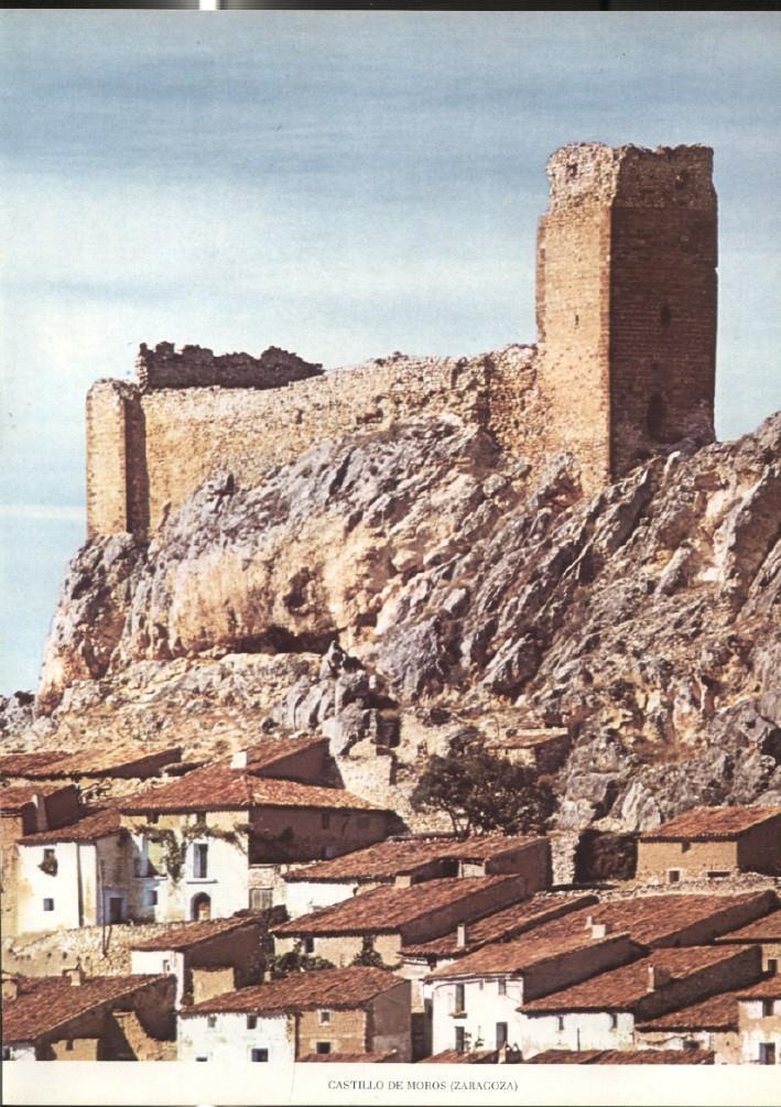 Lamina Castillos de España: Castillo de Moros (Zaragoza)