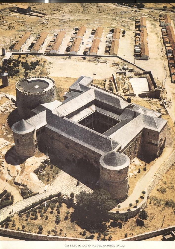 Lamina Castillos de España: Castillo de Las Navas del Marques (Avila)