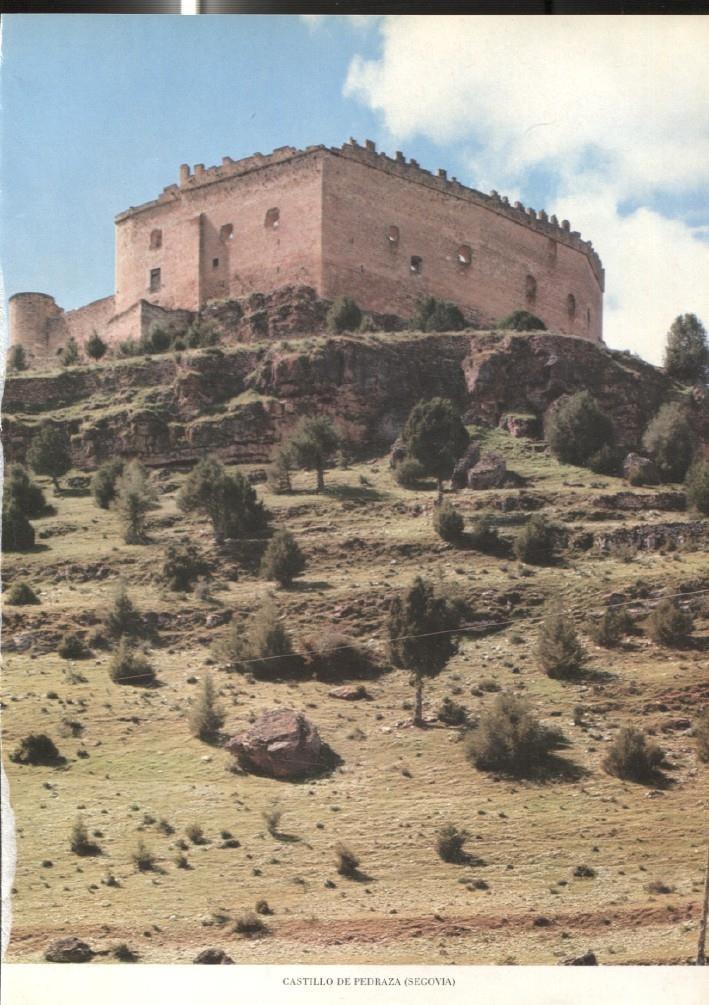 Lamina Castillos de España: Castillo de Pedraza (Segovia)