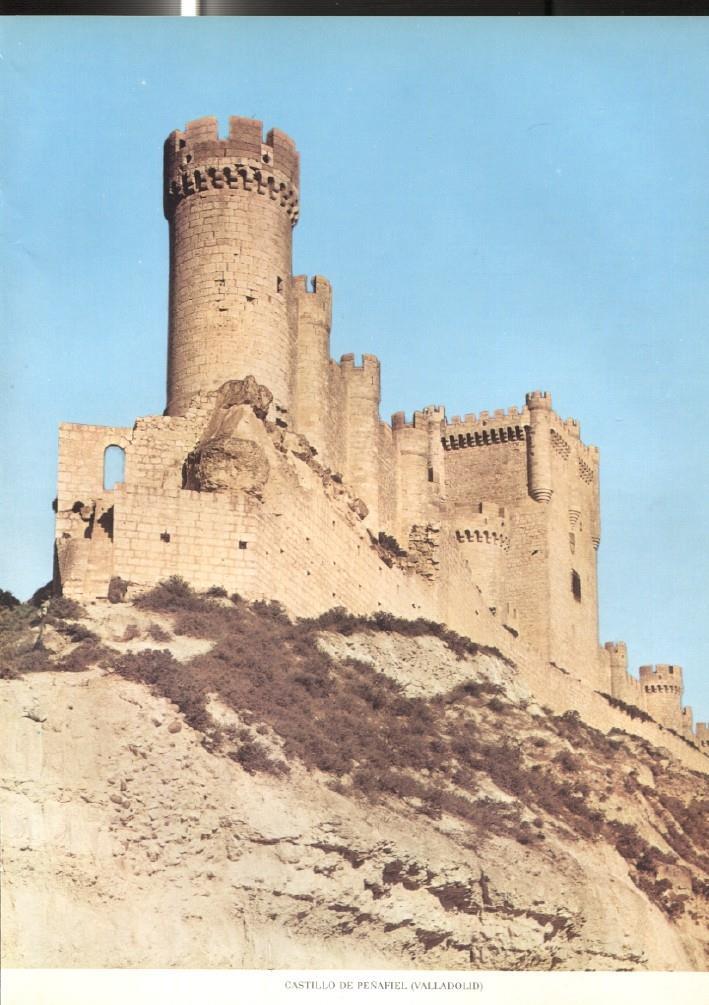 Lamina Castillos de España: Castillo de Peñafiel (Valladolid)