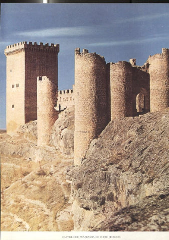 Lamina Castillos de España: Castillo de Peñaranda de Duero (Burgos)