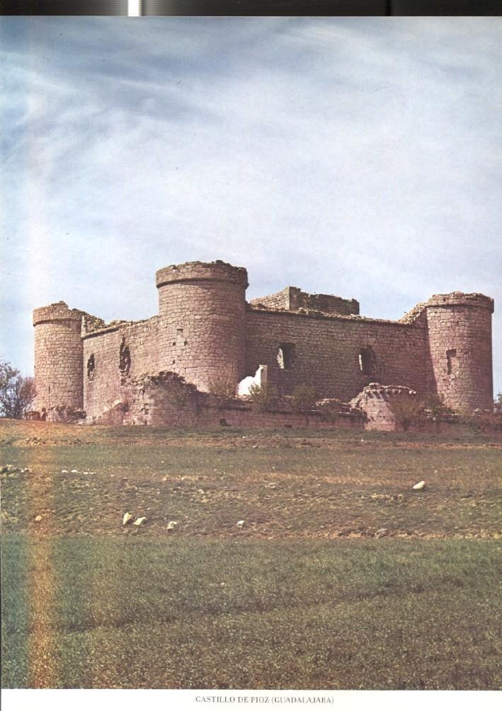 Lamina Castillos de España: Castillo de Pioz (Guadalajara)