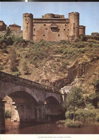 Lamina Castillos de España: Castillo de Puebla de Sanabria (Zamora)