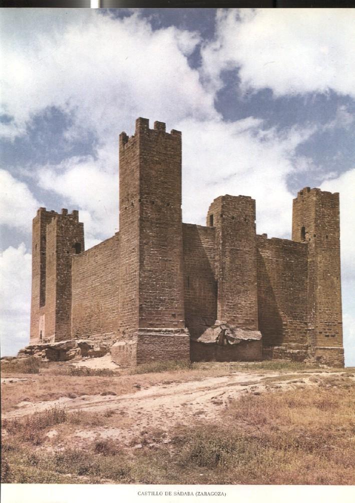 Lamina Castillos de España: Castillo de Sadaba (Zaragoza)