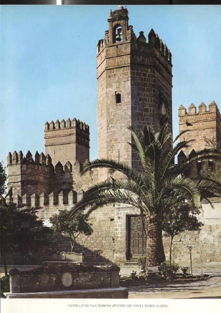 Lamina Castillos de España: Castillo de San Marcos (Puerto de Santa Maria, Cadiz)