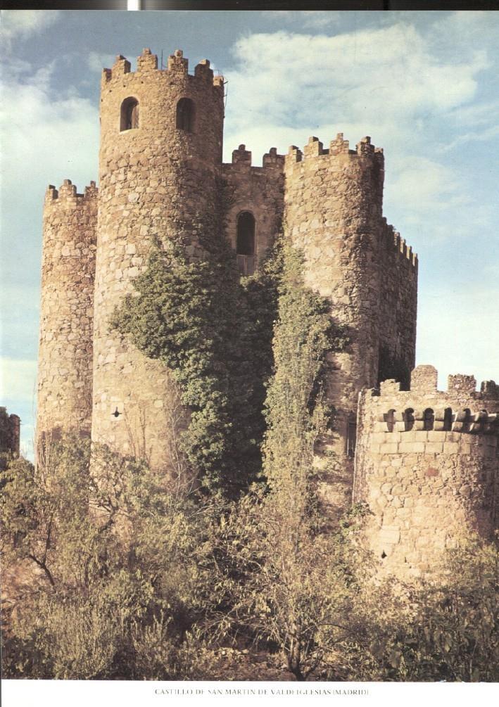 Lamina Castillos de España: Castillo de San Martin de Valdeiglesias (Madrid)