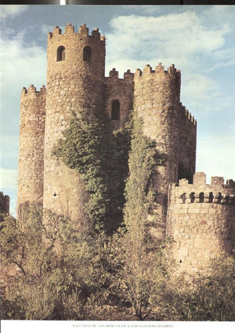 Lamina Castillos de España: Castillo de San Martin de Valdeiglesias (Madrid)