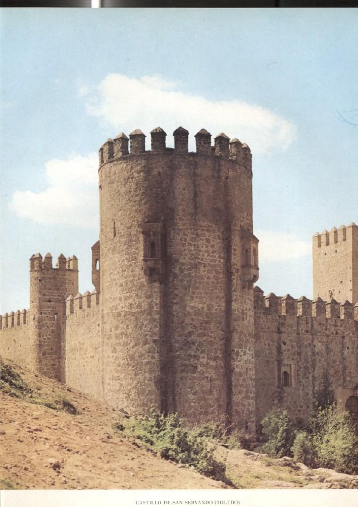Lamina Castillos de España: Castillo de San Servando (Toledo)