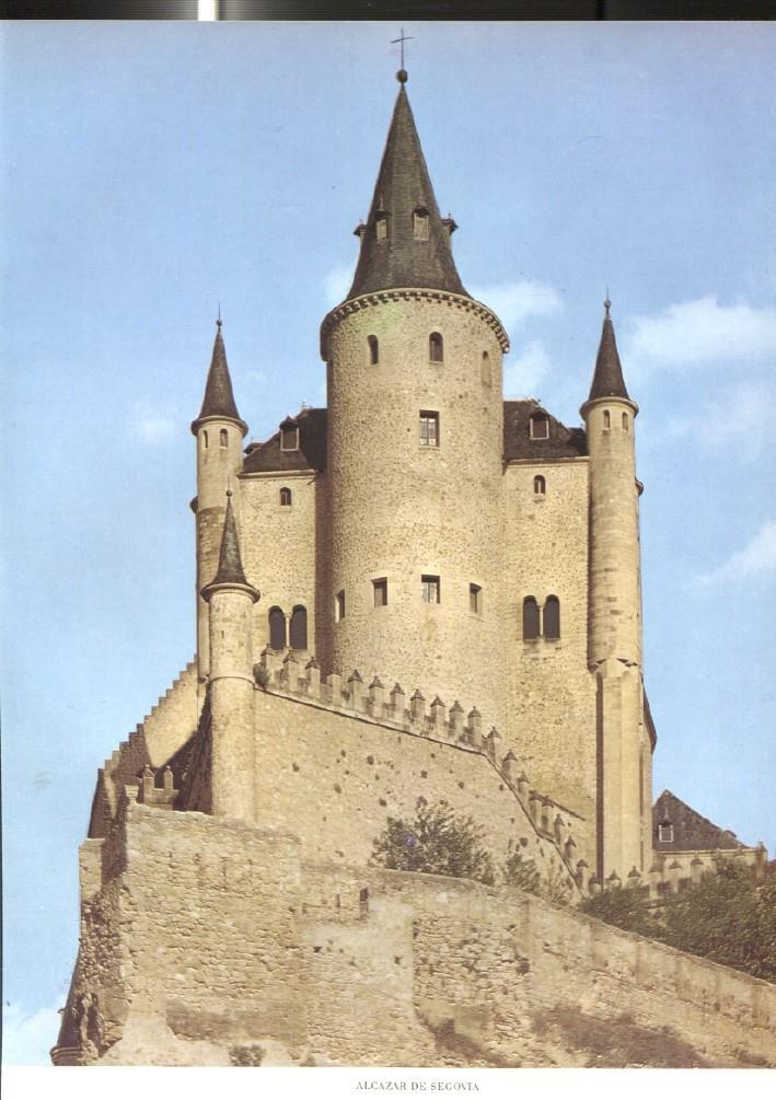 Lamina Castillos de España: Alcazar de Segovia