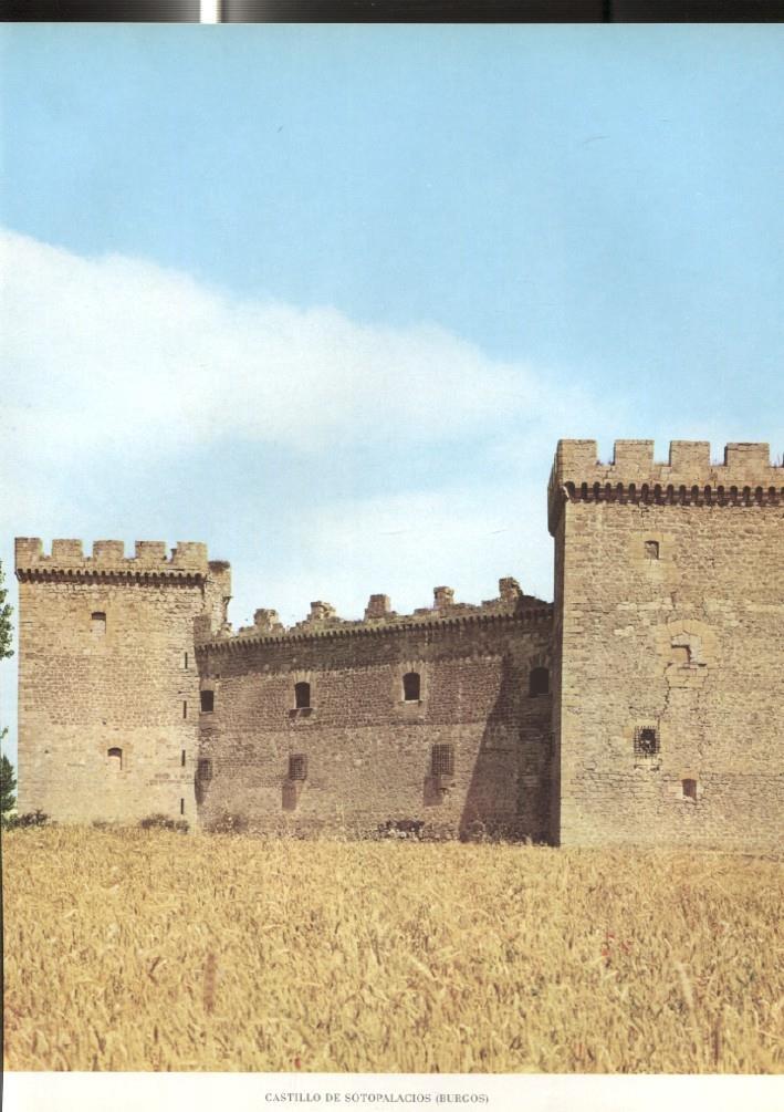 Lamina Castillos de España: Castillo de Sotopalacios (Burgos)