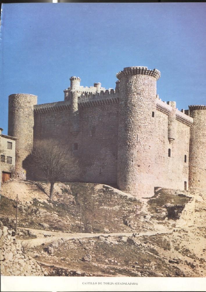 Lamina Castillos de España: Castillo de Torija (Guadalajara)