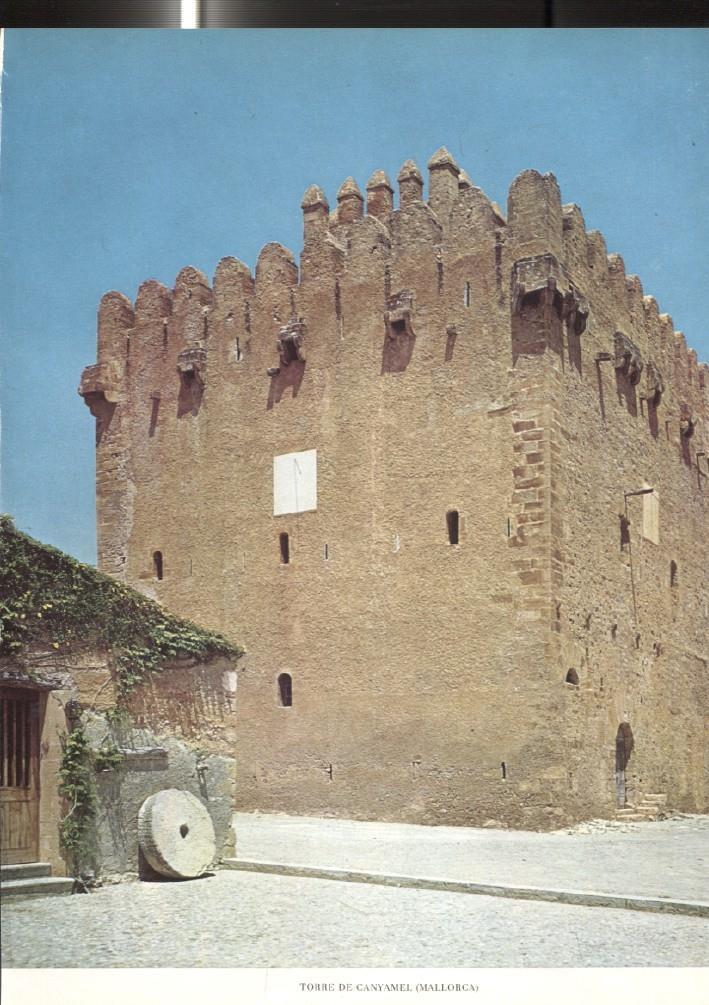 Lamina Castillos de España: Castillo de Canyamel (Mallorca)