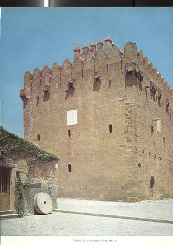 Lamina Castillos de España: Castillo de Canyamel (Mallorca)