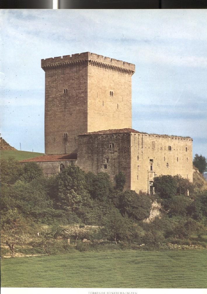 Lamina Castillos de España: Torres de Fontecha (Alava)