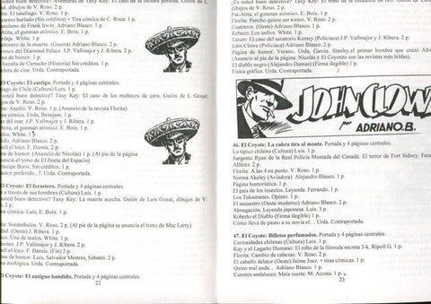 Fanzine: El Boletin Especial numero 035: El Coyote volumen 1 (invierno 2006/2007)