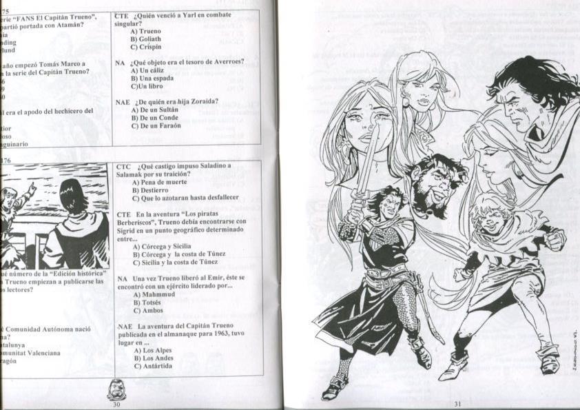 Fanzine: El Boletin Especial numero 040: El Trivial del Capitan Trueno (verano 2007)