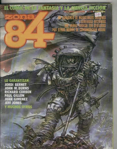 Zona 84 numero 18: : La superviviente de Paul Gillon, Soy el tiempo de Jeff Jones