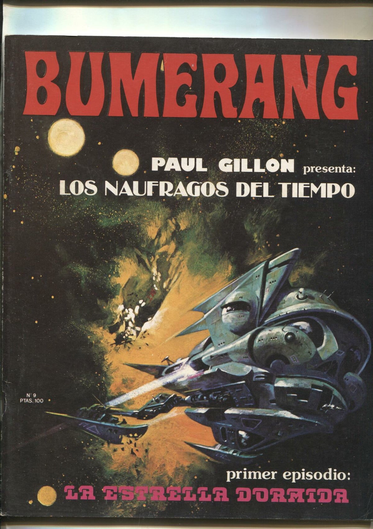 Revista Bumerang numero 09: Los Naufragos del tiempo de Paul Gillon