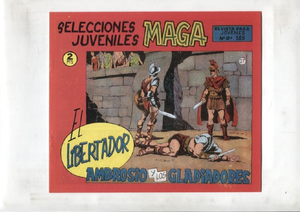 Facsimil: El Libertador numero 27: Ambrosio y los gladiadores