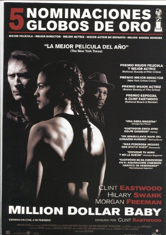 Caratula cine: Million Dollar Baby
