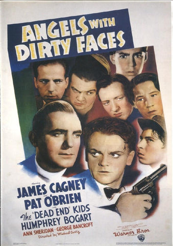 Caratula cine: Angeles con caras sucias (angels with Dirty Faces)