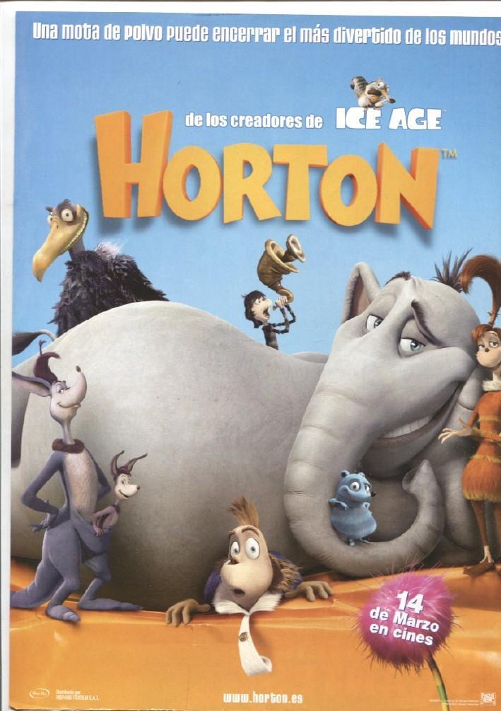 Caratula cine: Horton