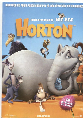 Caratula cine: Horton