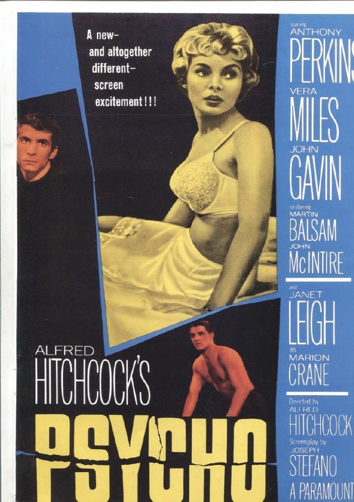 Caratula cine: Psicosis (Psycho)