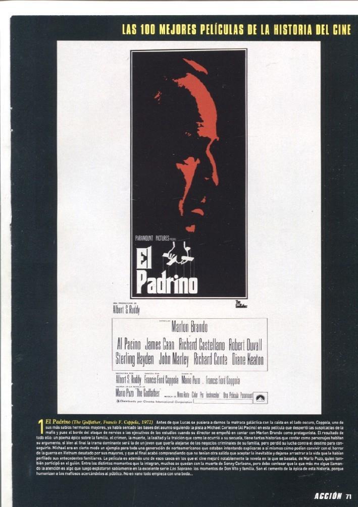 Caratula cine: El Padrino