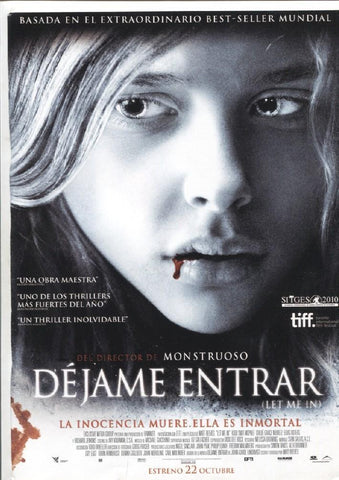 Caratula cine: Dejame entrar (Let me in)