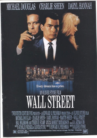 Caratula cine: Wall Street