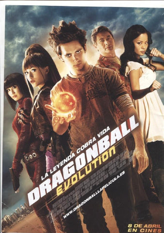 Caratula cine: Dragonball evolution