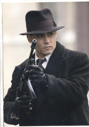 Foto artista: Johnny Depp como John Dillinger
