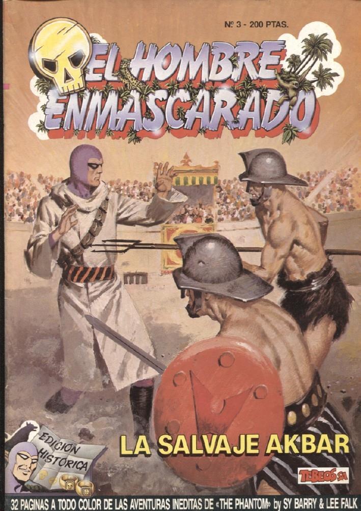 Ediciones B: El hombre enmascarado (The Phantom) numero 03: La salvaje Akbar