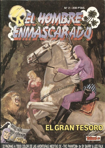 Ediciones B: El hombre enmascarado (The Phantom) numero 02: El gran tesoro