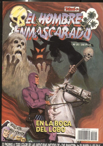 Ediciones B: El hombre enmascarado (The Phantom) numero 25: En la boca del lobo