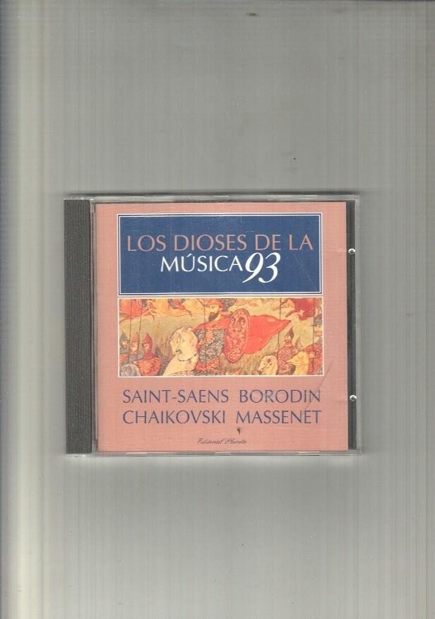 CD: Los dioses de la música 93 numero 43: Saint-Saens Borodin / Chaikovski Massanet