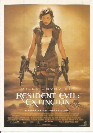 Miniposter 0759: Resident Evil. Extincion