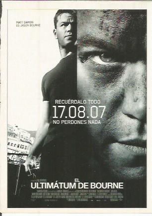 Miniposter 0530: El ultimatum de Bourne