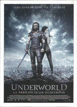 Miniposter 0771: Underworld: La rebelion de los licantropos