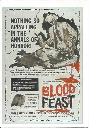 Miniposter 0998: Blood Feast