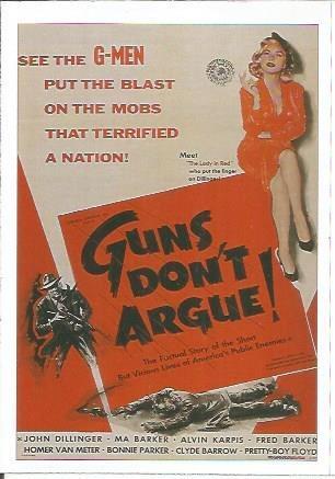 Miniposter 0997: Guns don't argue