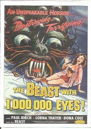 Miniposter 0996: The beast with a million eyes