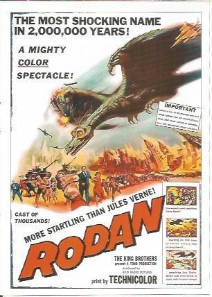 Miniposter 0995: Rodan, los hijos del volcan