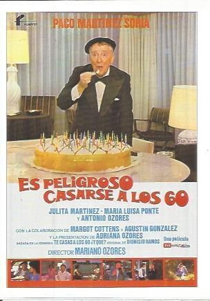 Miniposter 0790: Es peligroso casarse a los 60