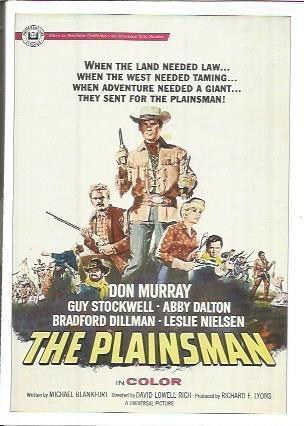 Miniposter 0792: The Plainsman