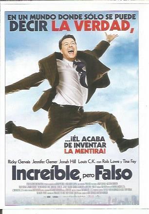 Miniposter 0869: Increible, pero falso