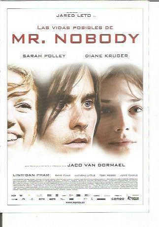 Miniposter 0843: Las vidas posibles de Mr. Nobody