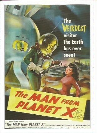 Miniposter 0132: The Man from Planet X